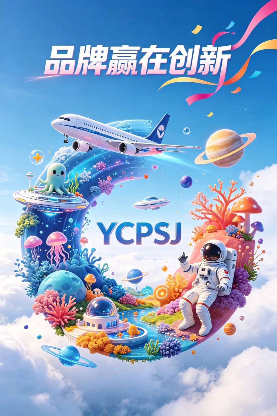 即梦作品拆解｜复杂构图的品牌海报，看看商用细节和出图效率
