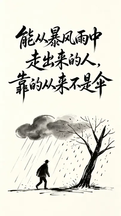 即梦作品拆解 | 书法字搭配简笔画，这种风格商用出图稳定吗？