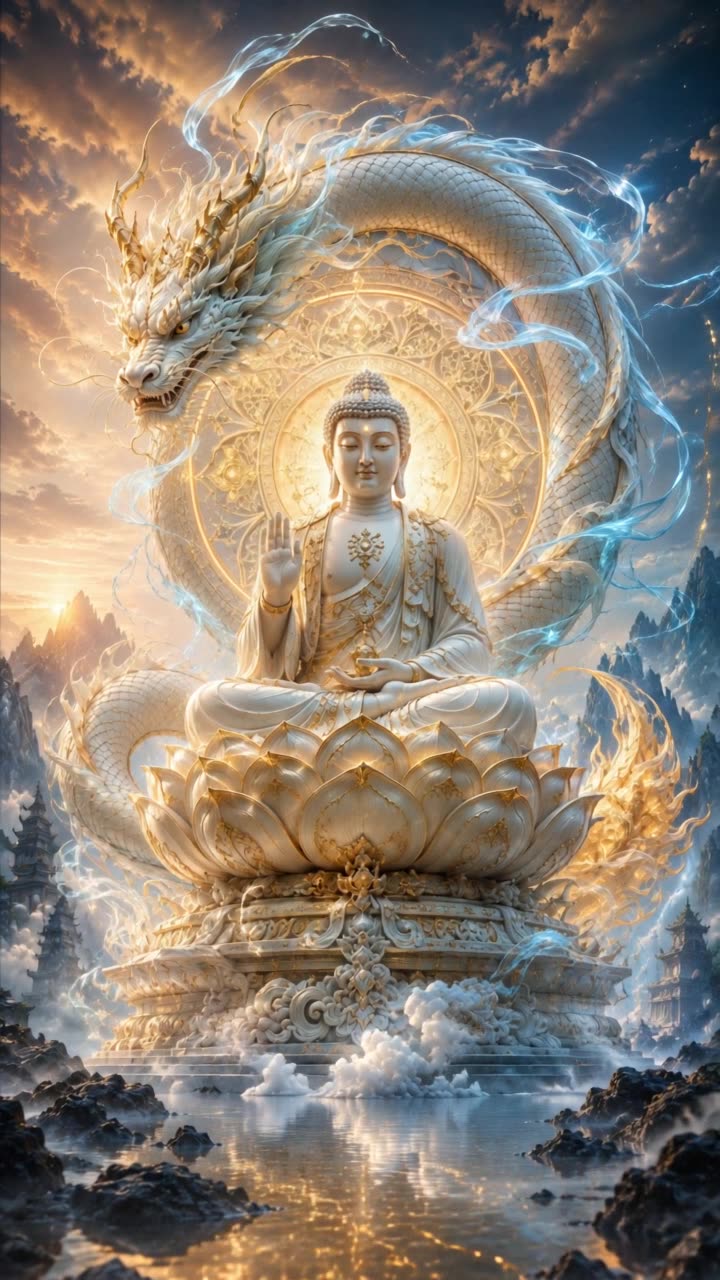可灵这个佛龙视频流转自然 | 拆解时间轴提示词