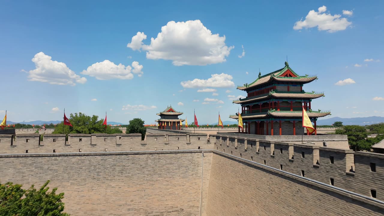 可灵古城视频拆解：航拍视角和色彩氛围感，值得聊聊