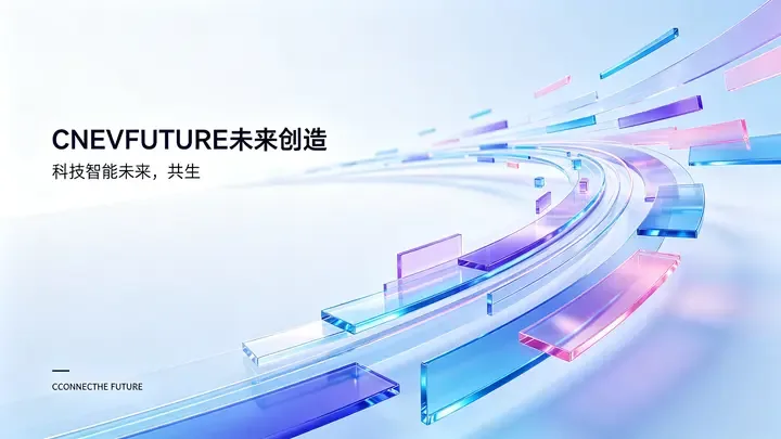 即梦出品 | 这种未来感玻璃设计，提示词怎么写？