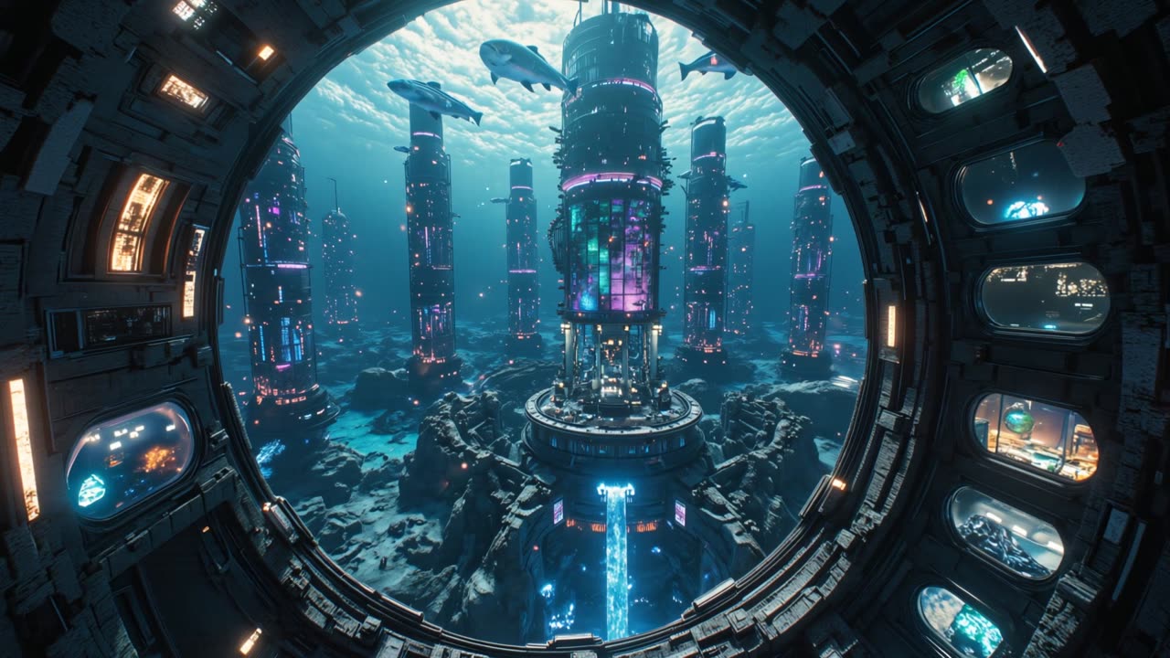 可灵社区：2600年深海都市 | 世界观搭得稳，但人物出镜肯定崩