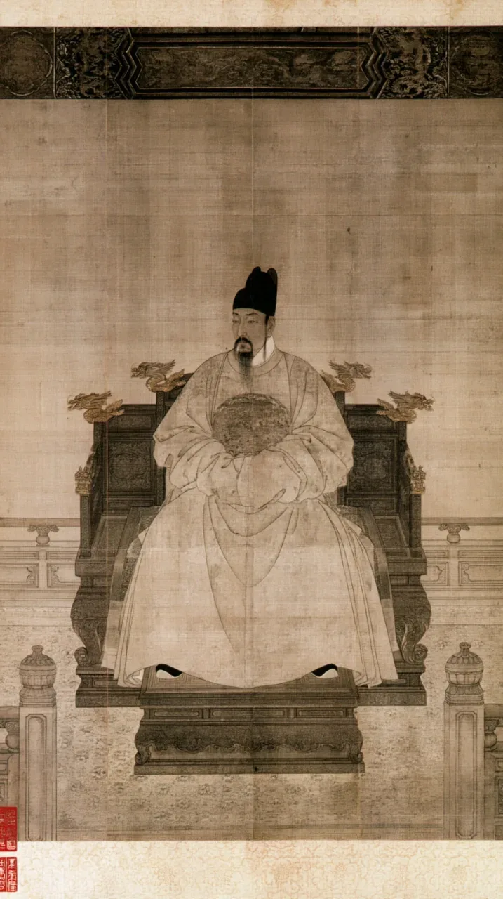 宋代帝王像：光线与构图如何营造画卷感