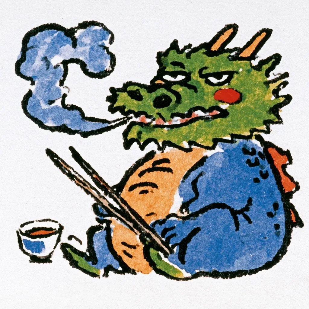 MJ社区好作品｜分享一只醉醺醺的小龙，重点看光线和质感表现