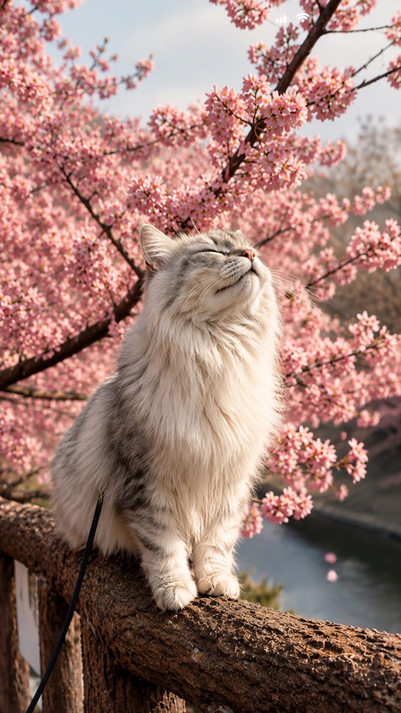 可灵社区樱花猫视频拆解 | 情绪、运镜和细节都拉满了