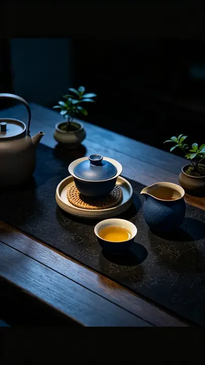 即梦这图氛围感直接拉满！夜茶提示词拆解，短视频剪辑速看