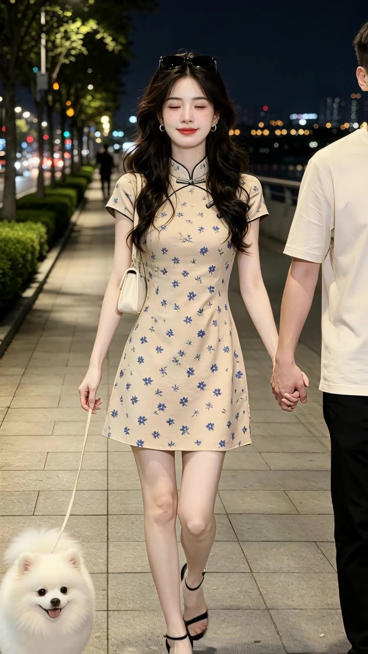可灵这支情侣街拍视频 | 动态松弛又连贯，剪辑师看过来