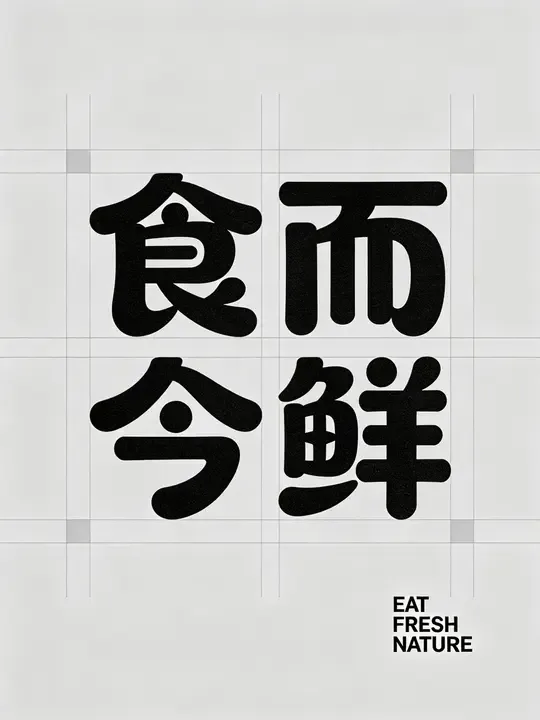 即梦文字出图有点稳 | 瑞士国际主义排版细节拉满