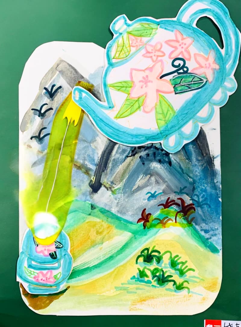 可灵生视频：一个提示词如何做出茶水流动感和细节？