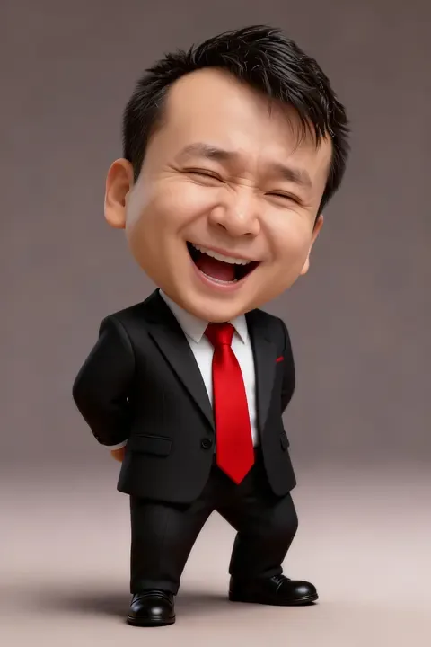 即梦Q版肖像拆解:夸张表情与头身比的奇妙组合