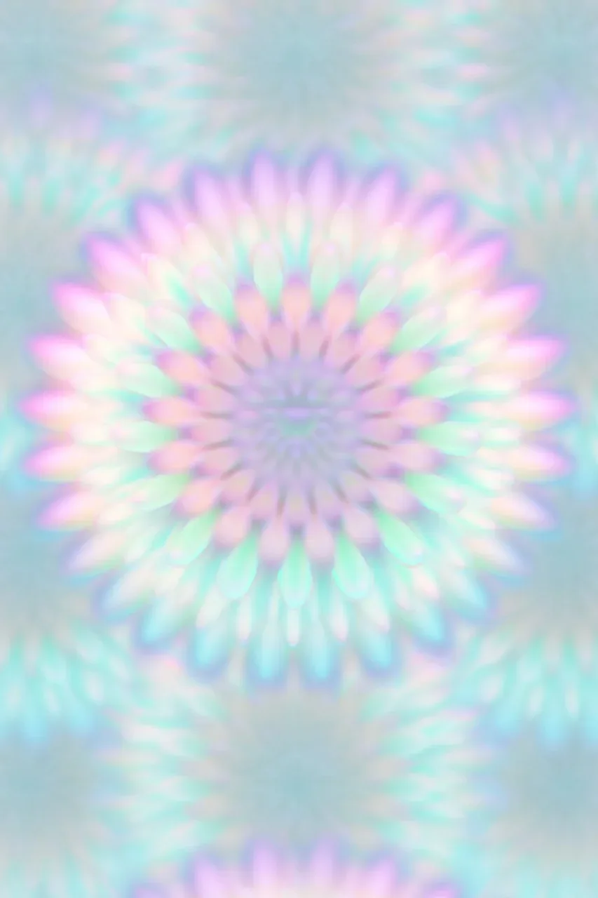 Midjourney 抽象作品 | 梦幻柔和的配色与构成,可以借鉴到插画里