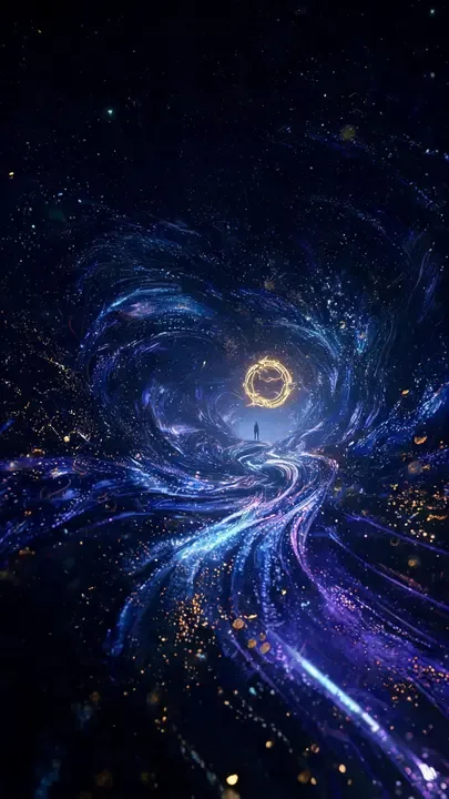 宇宙尽头的空寂感营造 | 即梦作品拆解：看如何用光影与构图讲故事