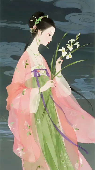 即梦高定插画拆解|几米式叙事与留白情绪