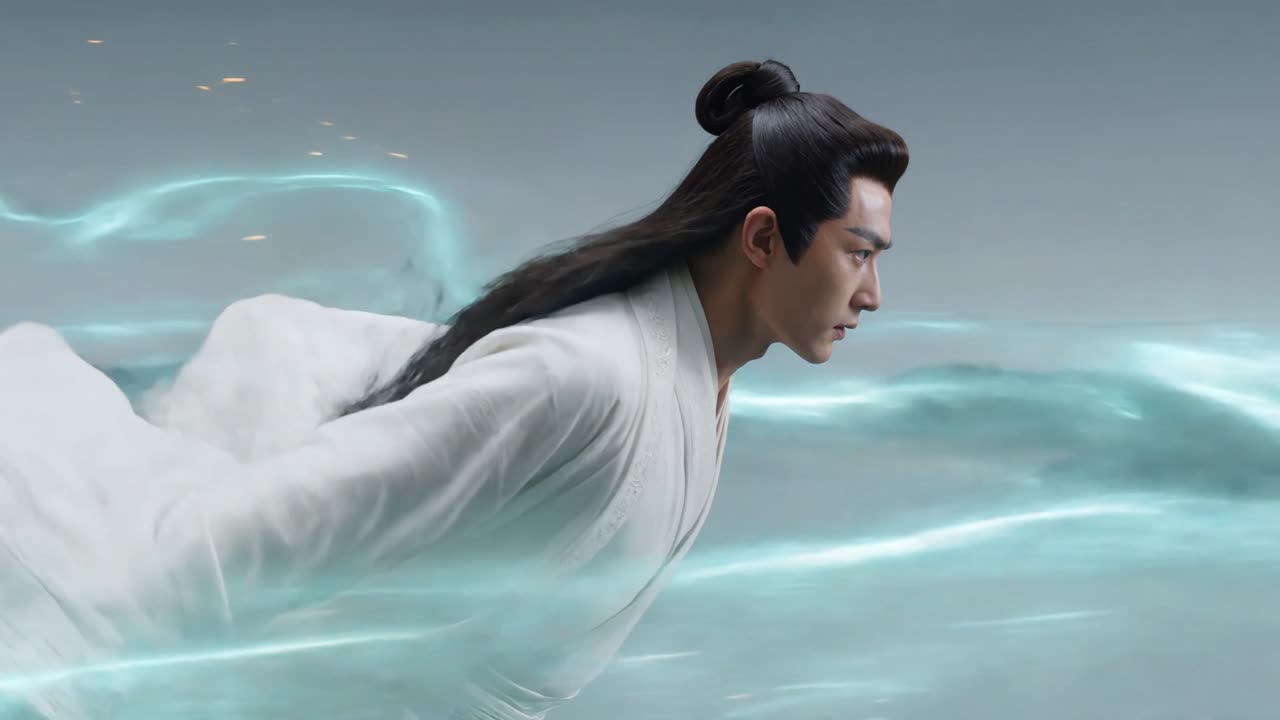 可灵视频3.0仙侠大片｜动作运镜与特效的商业应用拆解