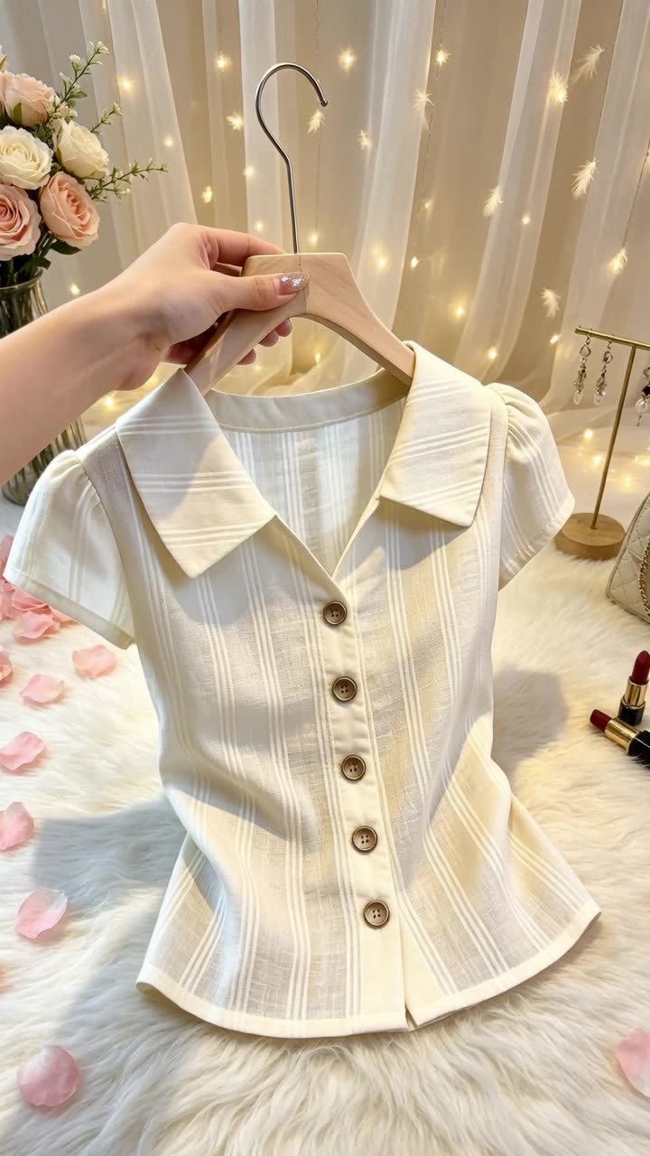 可灵这支服装视频 | 细节运镜把面料质感卷出新高度，提案直接过稿