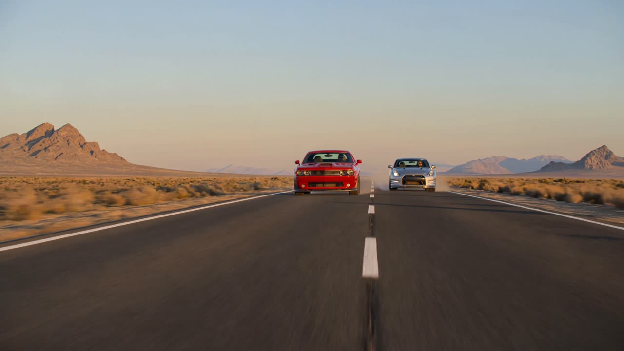可灵3.0新作：地狱猫vsGT-R，这运镜质感Sora能复刻吗？