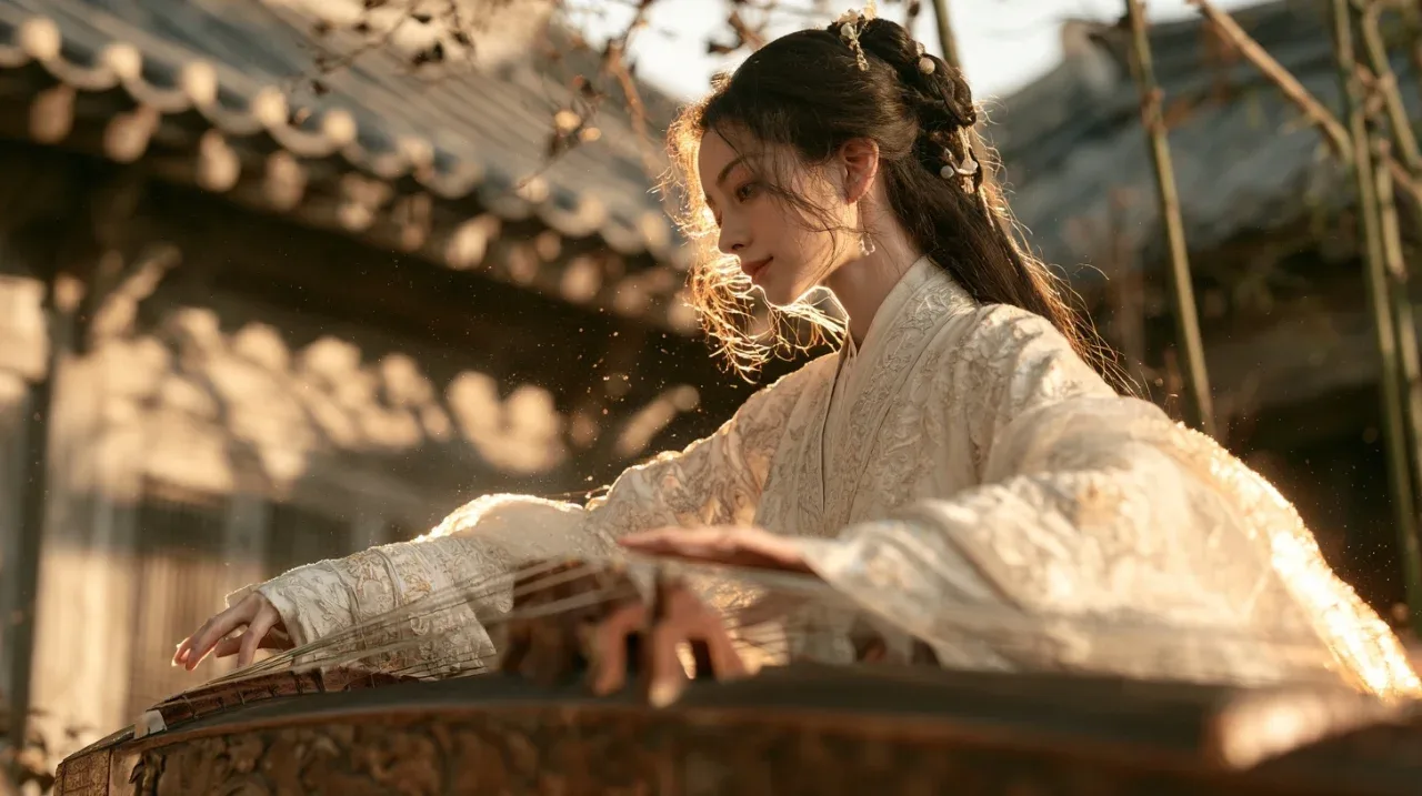 Midjourney古风作品拆解｜电影感逆光如何打造高级古典氛围