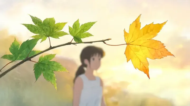 即梦作品拆解 | 宫崎骏动画里的微距光影,叶脉细节和背景虚化