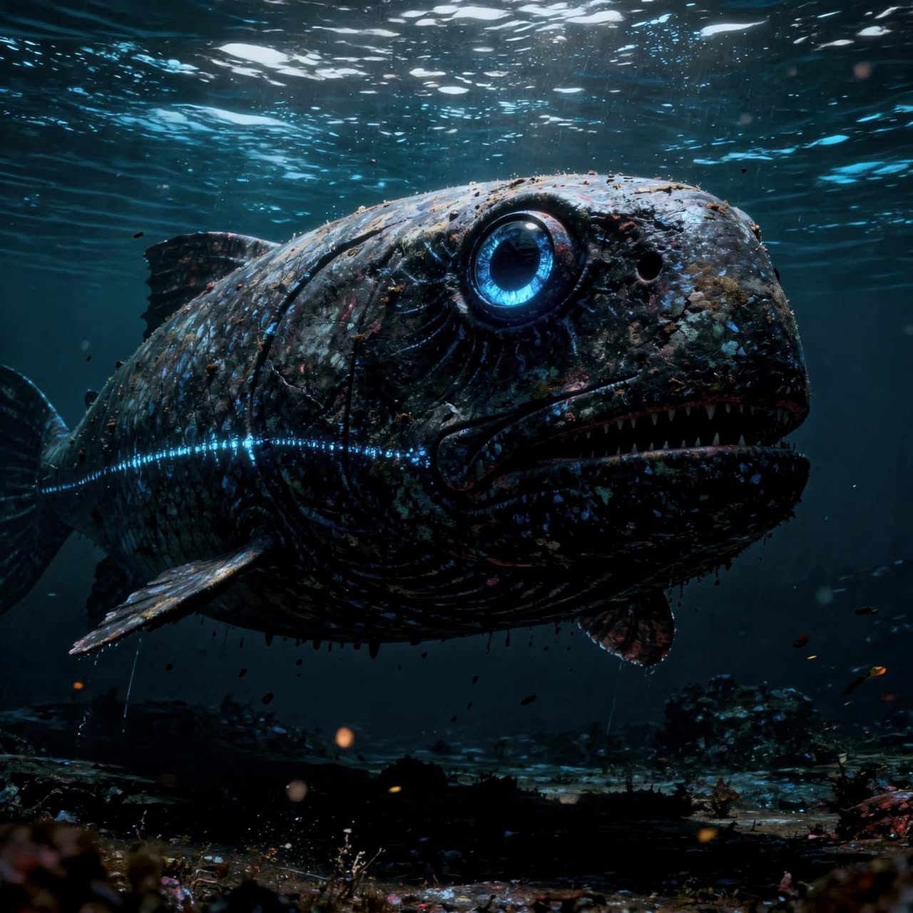 深海生物的呼吸感：可灵3.0低角度特写如何构建压迫与美