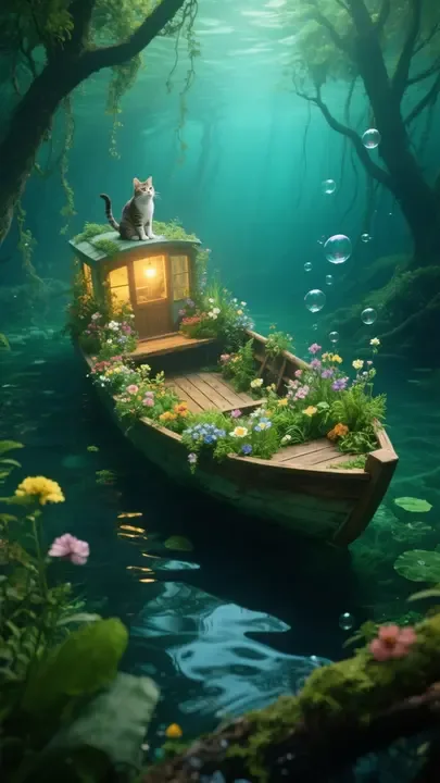 即梦佳作分析：水底花园沉船，情绪与镜头构成