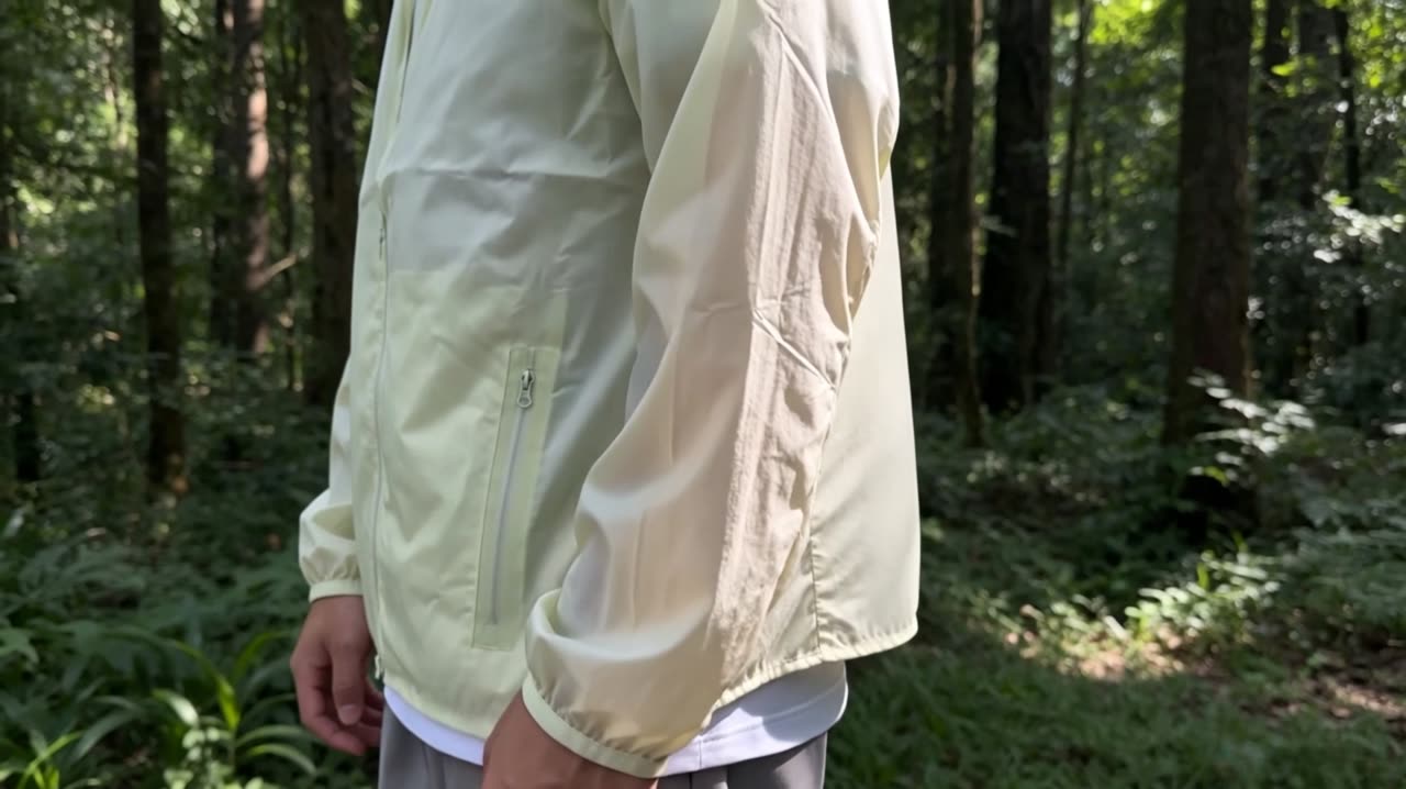 可灵运镜观察 | 细节控看过来：风衣与森林光斑的动态美