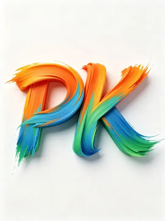 即梦新发现 | PK字母设计，色彩和笔触太有活力了！