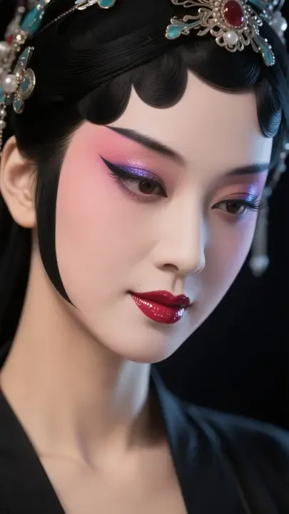 即梦好图拆解：潘迎紫神韵的戏曲女子，极致细节渲染