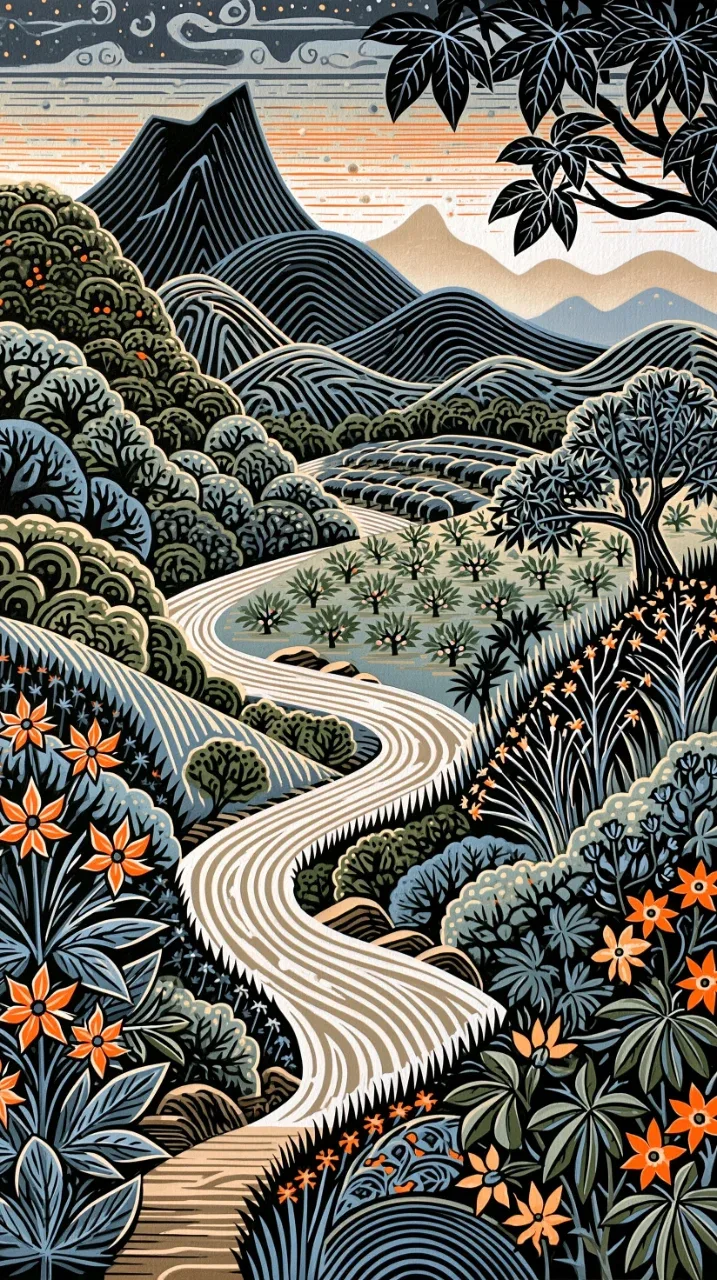 Midjourney 水彩风作品赏析 | 风格偏离提示词但出彩，这类画面能怎么用？