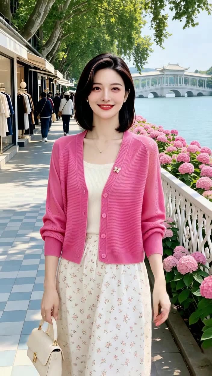 即梦真人模特运镜分享 | 聊聊中式背景里的色彩与动态美
