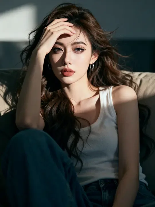 即梦人像佳作 | 慢门凝固的光影意境与留白布局