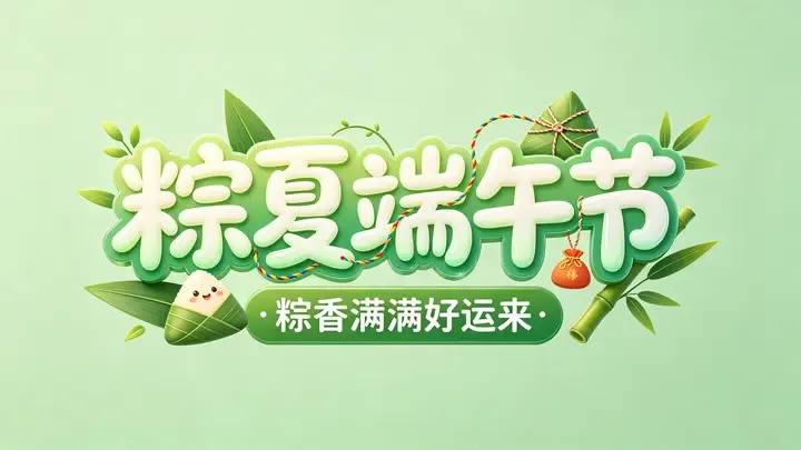 即梦作品拆解 | 节日主题立体字标题设计思路分享