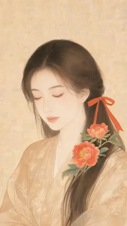 即梦工笔国风新作｜暖调雅致，提案图客户应该会买单
