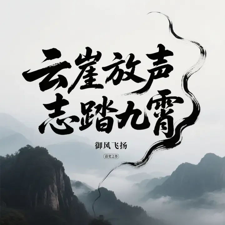 即梦3.0文生图拆解｜复杂艺术字与背景叠加，这个效果Sora能出吗？